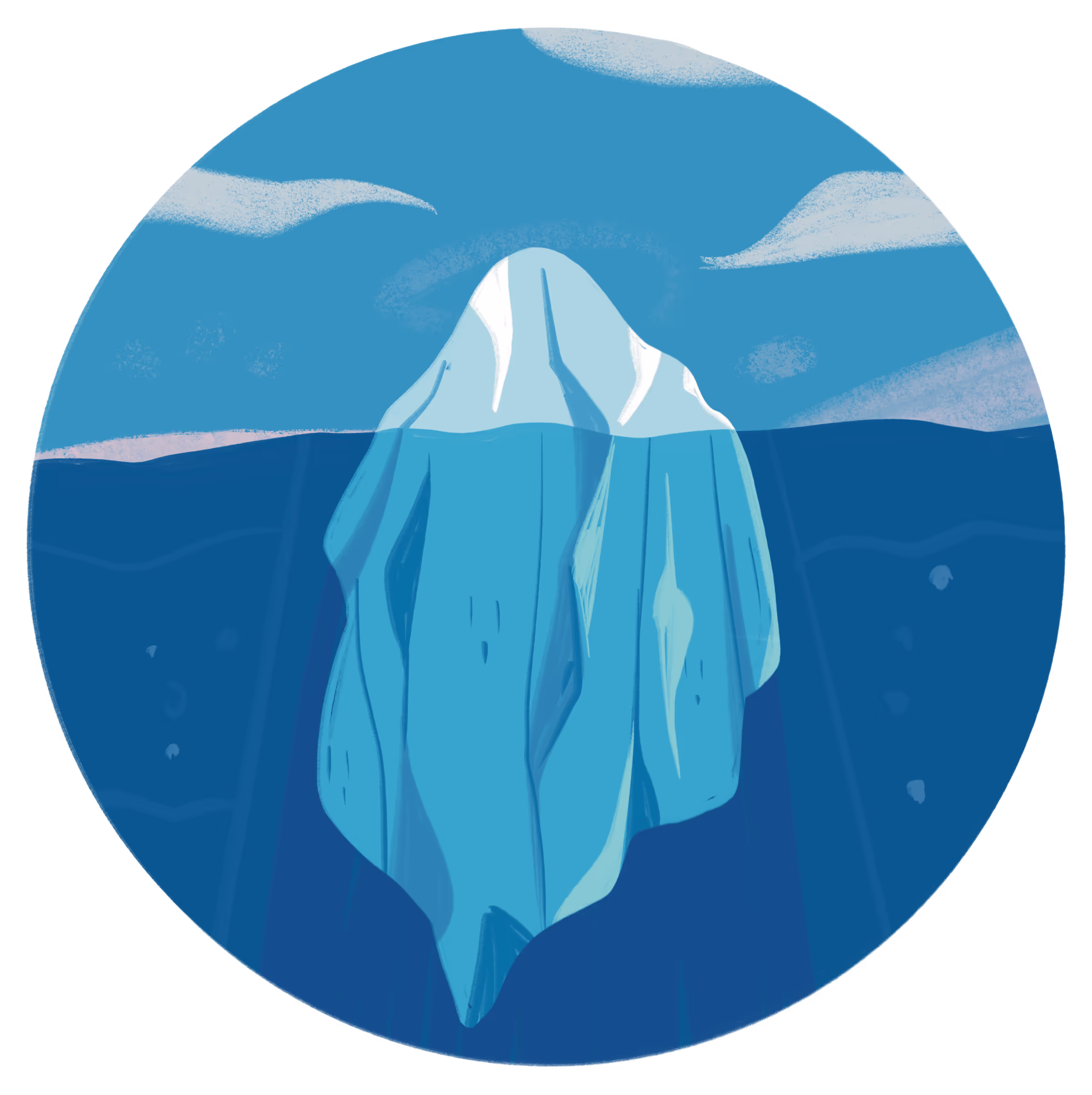 An iceberg
