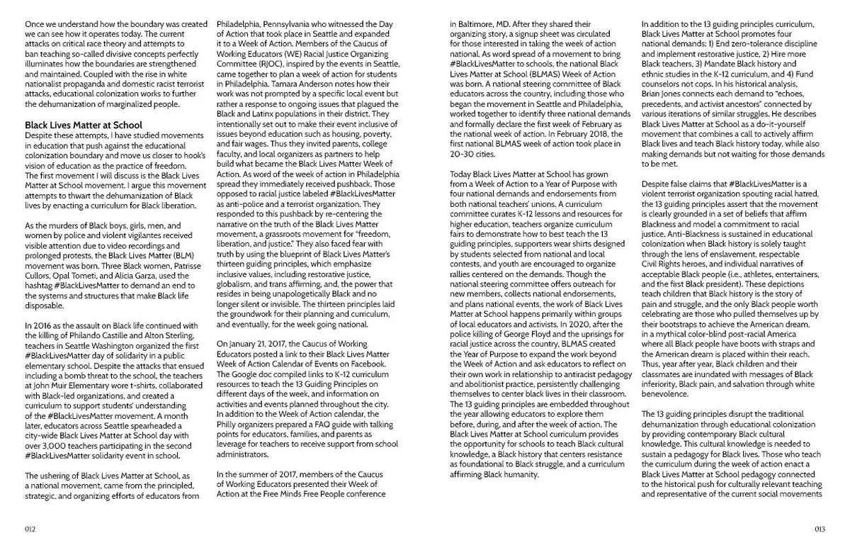Zine: Restore Humanity (2022) — page 7